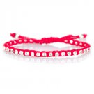 Red Rhinestone Bracelet