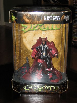 burnt spawn action figure