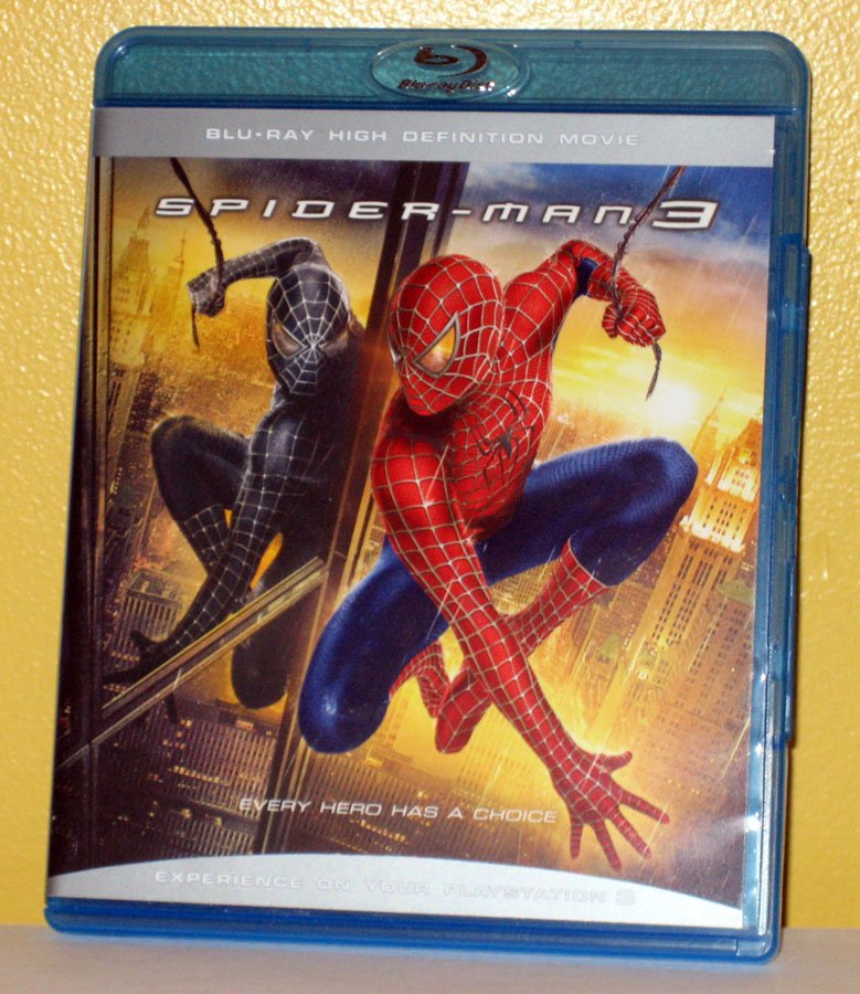 Spiderman 3 Blu Ray