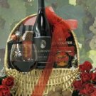 Spellbound Petite Sirah: Romance or Anniversary Wine Gift Basket Sweet Temptations
