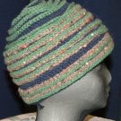 Brown crochet hat