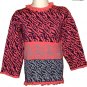 Wool elephant sweater, loomknit, small