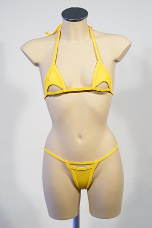 (2XL) 44 .New Prestige, Albany g-string bikini, cut-out triangle top. Free shipping!