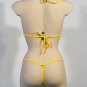 (XL) 42. New Prestige, Augusta g-spot bikini, cut-out triangle top. Free shipping!