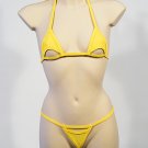 (2XL) 44. New Prestige, Augusta g-spot bikini, cut-out triangle top. Free shipping!