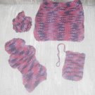 Crochet Bath Set