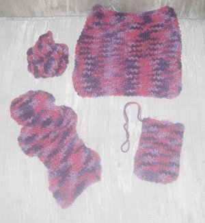 Crochet Bath Set