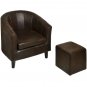 MILANO TUB CHAIR AND FOOT REST