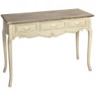 COUNTRY 3 DRAWER CONSOLE TABLE