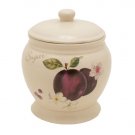 Country Fruits Sugar Jar