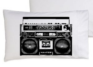 A Boombox Is Not A Toy pillowcase funny pillow cover boom box