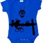 Baby Police Officer cop man 6m creeper royal blue