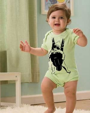 Funny BABY CARRIER 6m - 12m Movie creeper outfit Shirt