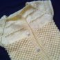 cute baby head gear and sweater set for 3-6 months unisex