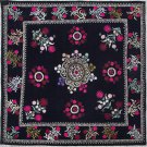 Uzbek Velour Machine Embroidery Suzani  From Thashkent / Uzbekistan 131