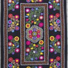 Uzbek Velour Machine Embroidery Suzani  From Thashkent / Uzbekistan 130