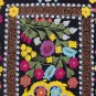 Uzbek Velour Machine Embroidery Suzani From Thashkent / Uzbekistan 127