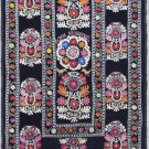 Uzbek Velour Machine Embroidery Suzani  From Thashkent / Uzbekistan 125
