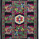Uzbek Velour Machine Embroidery Suzani  From Thashkent / Uzbekistan 124