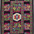 Uzbek Velour Machine Embroidery Suzani  From Thashkent / Uzbekistan 122