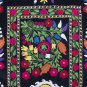 Uzbek Velour Machine Embroidery Suzani From Thashkent / Uzbekistan 122