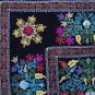 Uzbek Velour Machine Embroidery Suzani  From Thashkent / Uzbekistan 117