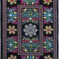 Uzbek Velour Machine Embroidery Suzani  From Thashkent / Uzbekistan 117