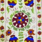 HAND EMBROIDERED NURATA POMEGRANATE SUZANI 809