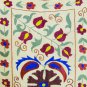 UZBEK HANDMADE SILK EMBROIDERED NURATA SUZANI 668
