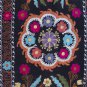 Uzbek Velour Machine Embroidery Suzani From Thashkent / Uzbekistan 89