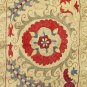 LUXURIOUS EXCLUSIVE  LONG ZARDEVOR SUZANI FROM BUKHARA .UZBEKISTAN  5065