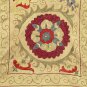 LUXURIOUS EXCLUSIVE  LONG ZARDEVOR SUZANI FROM BUKHARA .UZBEKISTAN  5065