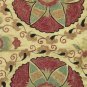 SOFT SILK HANDMADE SUZANI  LONG ZARDEVOR FROM BUKHARA .UZBEKISTAN  5053