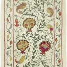 LUXURIOUS EXCLUSIVE  LONG ZARDEVOR SUZANI FROM BUKHARA .UZBEKISTAN  5017