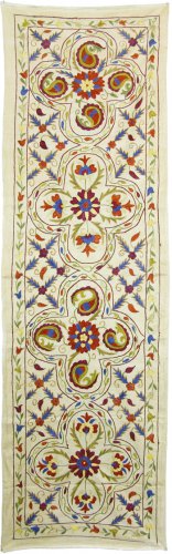 LUXURIOUS EXCLUSIVE  LONG ZARDEVOR SUZANI FROM BUKHARA .UZBEKISTAN  5027