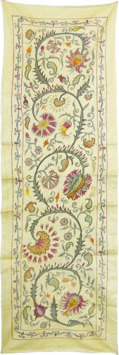 LUXURIOUS EXCLUSIVE  LONG ZARDEVOR SUZANI FROM BUKHARA .UZBEKISTAN  5031