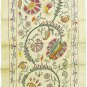 LUXURIOUS EXCLUSIVE  LONG ZARDEVOR SUZANI FROM BUKHARA .UZBEKISTAN  5031