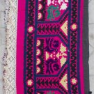 VINTAGE EMBROIDERY  LONG ZARDEVOR SUZANI  1665