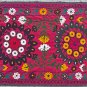 VINTAGE UZBEK EMBROIDERY SURKHANDARYA SUZANI 42
