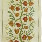 HANDMADE EMBROIDERY SUZANI ZARDEVOR FROM UZBEKISTAN  4010