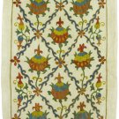 HANDMADE EMBROIDERY SUZANI ZARDEVOR FROM UZBEKISTAN  4009