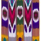 UZBEK MARGILAN HAND WOVEN SILK ATLAS FABRIC 92