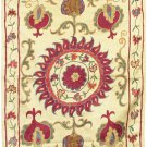 LUXURIOUS EXCLUSIVE  LONG ZARDEVOR SUZANI FROM BUKHARA .UZBEKISTAN  5073