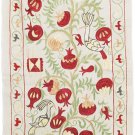 LUXURIOUS EXCLUSIVE  LONG ZARDEVOR SUZANI FROM BUKHARA .UZBEKISTAN  5074