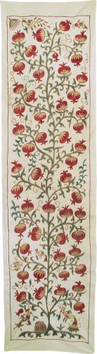 LUXURIOUS EXCLUSIVE  LONG ZARDEVOR SUZANI FROM BUKHARA .UZBEKISTAN  5075