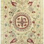 LUXURIOUS EXCLUSIVE LONG ZARDEVOR SUZANI FROM BUKHARA .UZBEKISTAN 5077