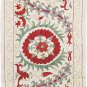LUXURIOUS EXCLUSIVE  LONG ZARDEVOR SUZANI FROM BUKHARA .UZBEKISTAN  5078