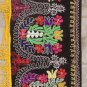 LONG UZBEK MACHINE EMBROIDERY SUZANI WALL FREEZE  1595