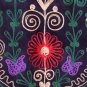 Uzbek Velour Machine Embroidery Suzani From Thashkent / Uzbekistan 28