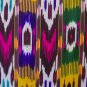 UZBEK MARGILAN HAND WOVEN SILK ATLAS FABRIC 54
